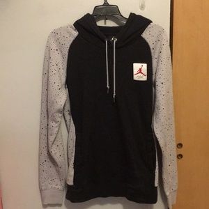 Jordan black and grey xsmall hoodie